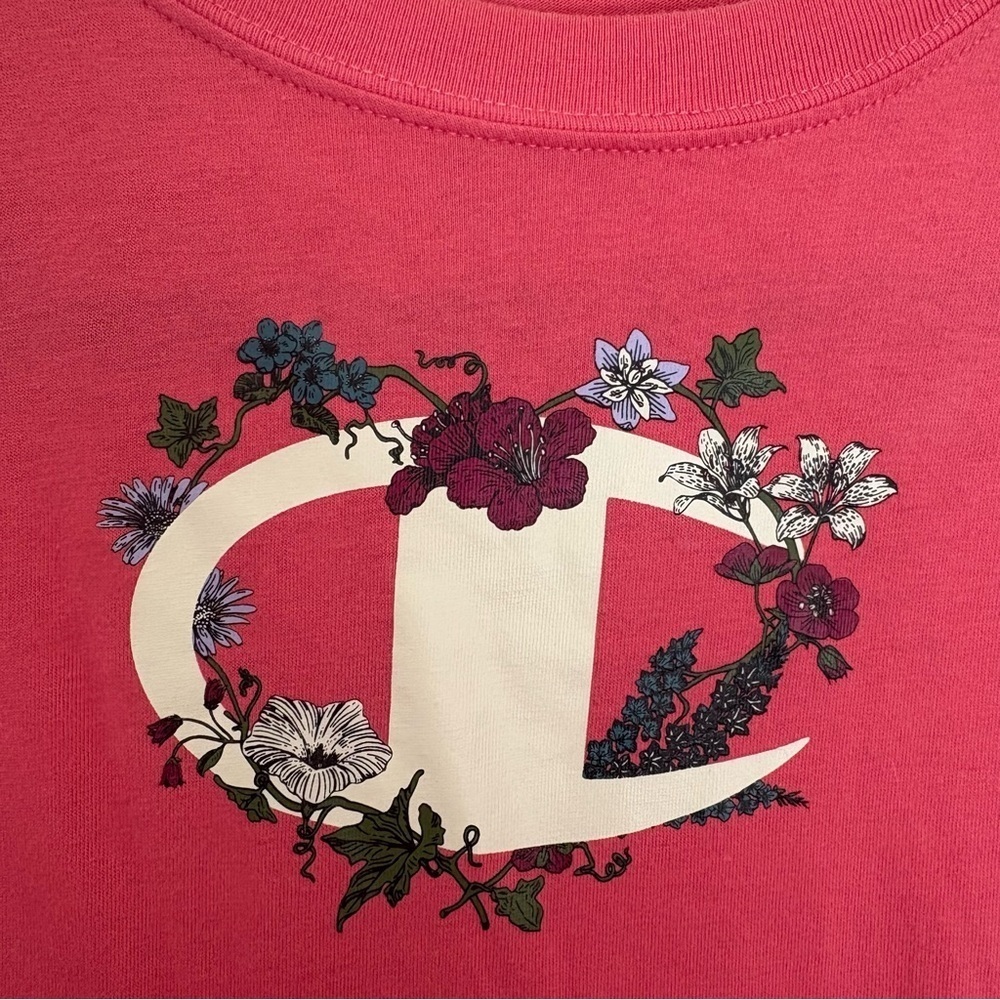 Champion Women’s Pink Graphic T-Shirt - Picture 4 of 8